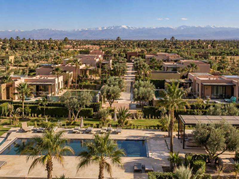 Domaine de villas privatisé pour Pessah à Marrakech
